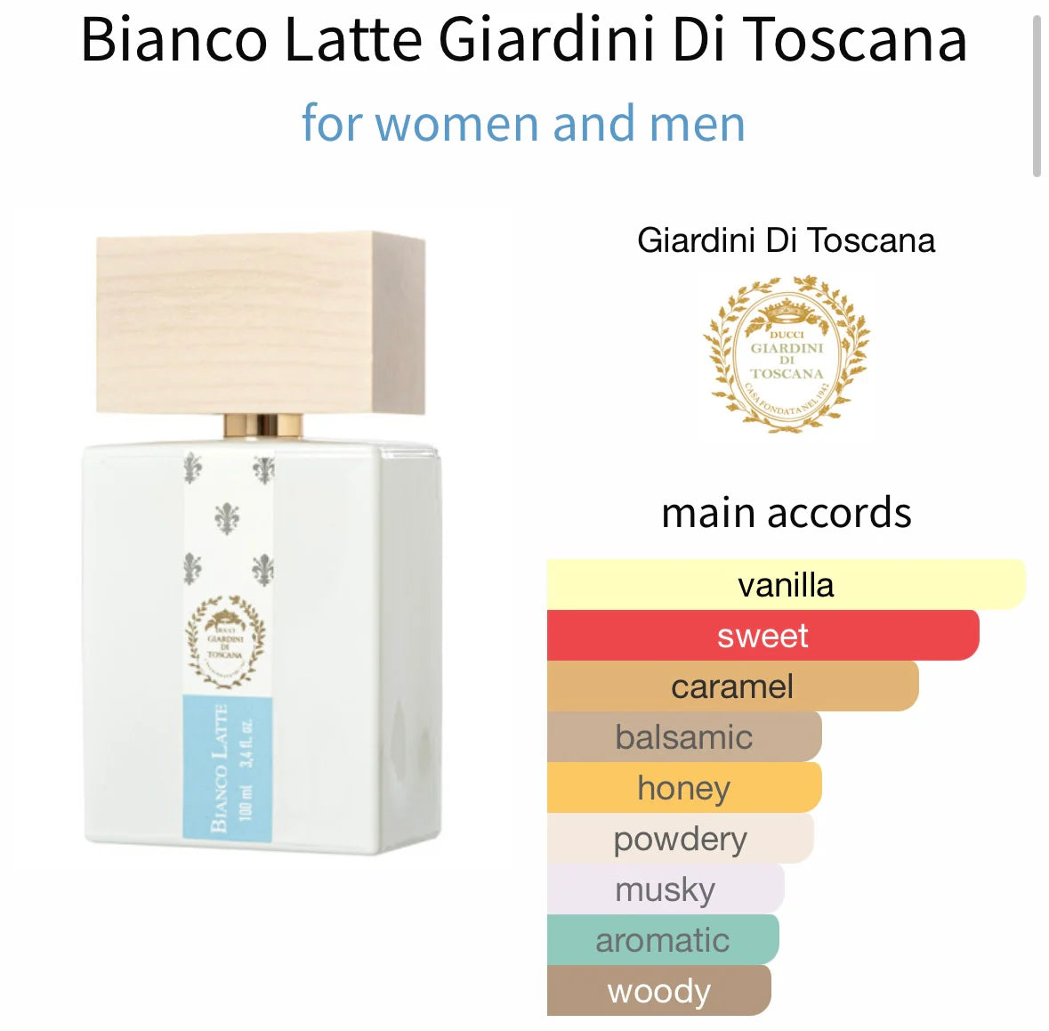 BIANCO LATTE